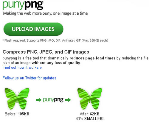 Онлайн сервис оптимизирующий изображения для веб